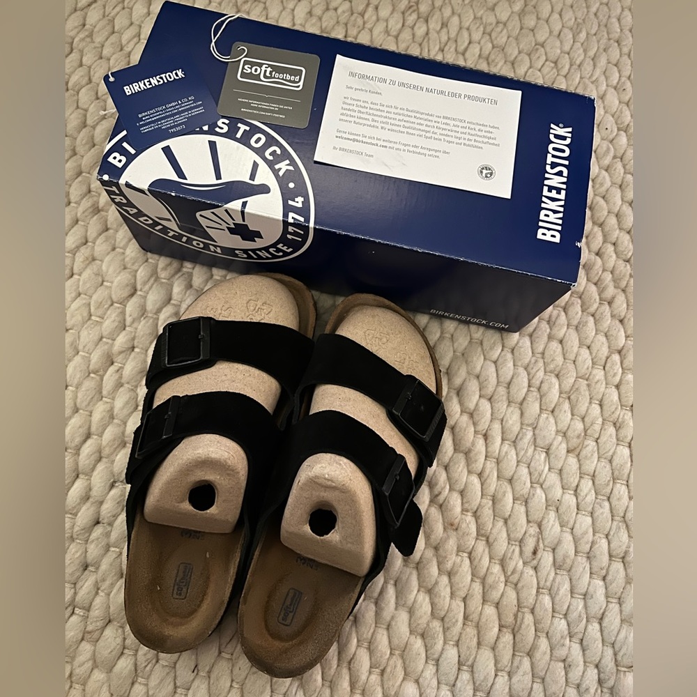 BIRKENSTOCK ARIZONA BS •suede leather